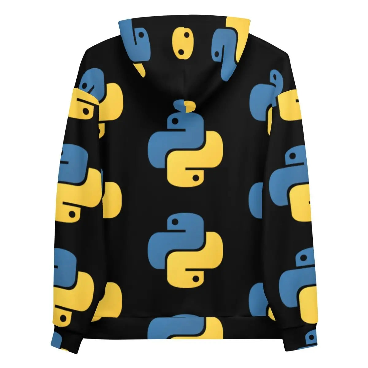 All-Over Print Python Icon Hoodie (unisex)