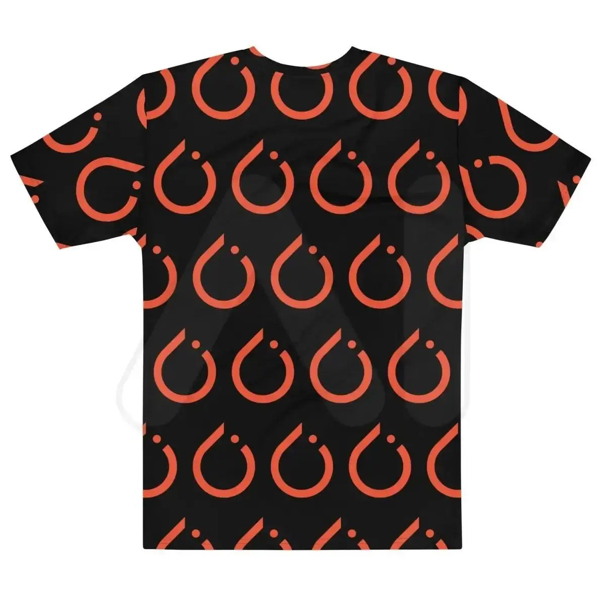 All-Over Print PyTorch Icon Black T-Shirt (men)