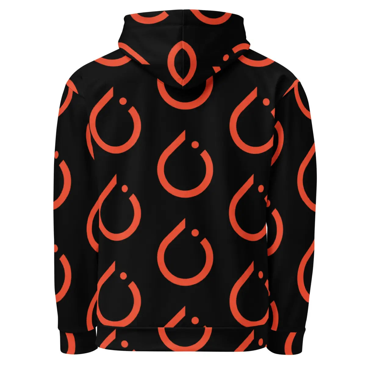 All-Over Print PyTorch Icon Hoodie (unisex)