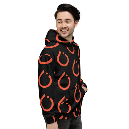 All-Over Print PyTorch Icon Hoodie (unisex)