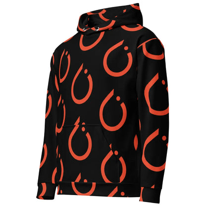 All-Over Print PyTorch Icon Hoodie (unisex)