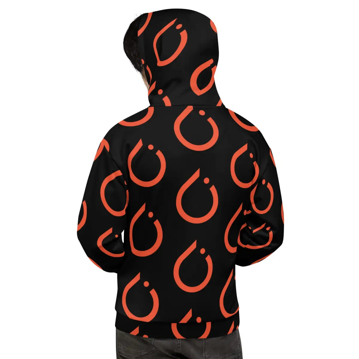 All-Over Print PyTorch Icon Hoodie (unisex)