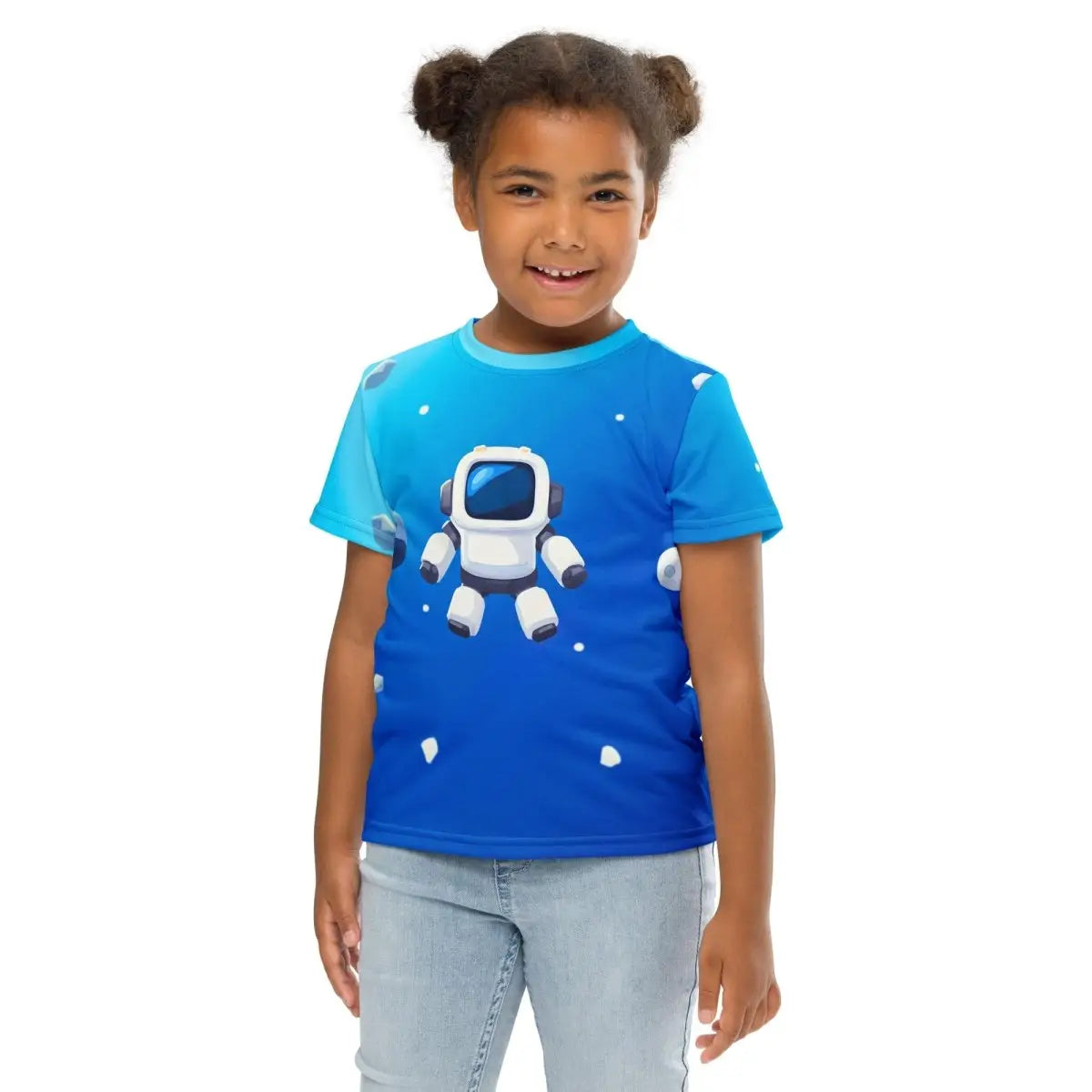 Robot Floating in Space T-Shirt (children)