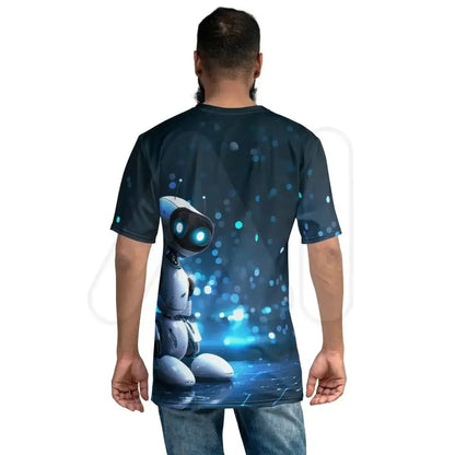 All-Over Print Robot Hero T-Shirt (men)