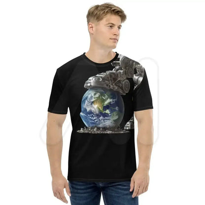 All-Over Print ROBOTS ARE FRIENDLY T-Shirt (men)