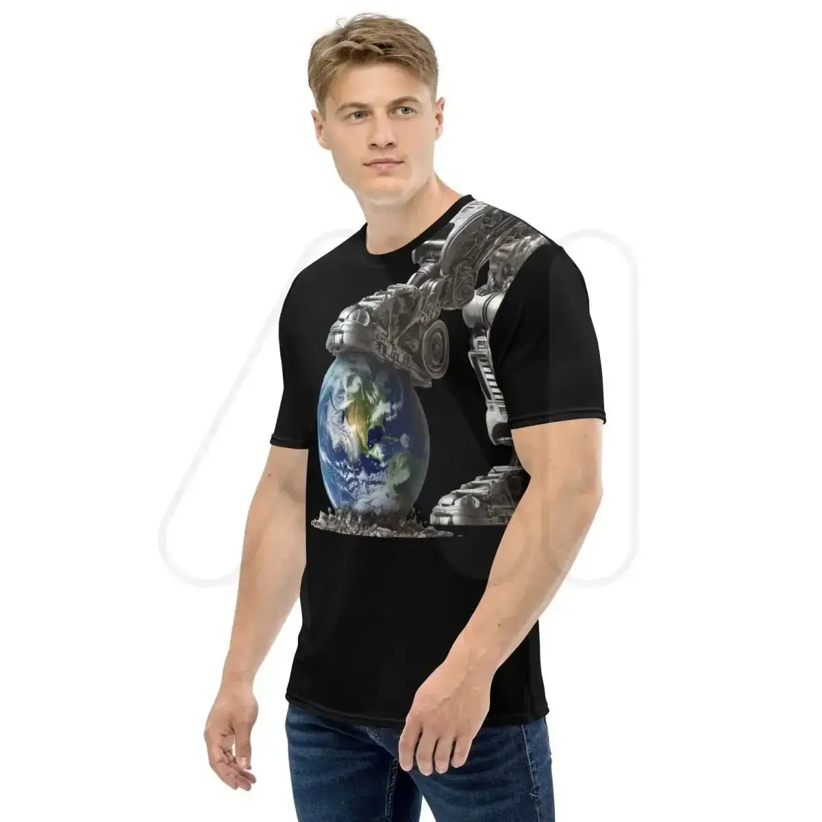 All-Over Print ROBOTS ARE FRIENDLY T-Shirt (men)