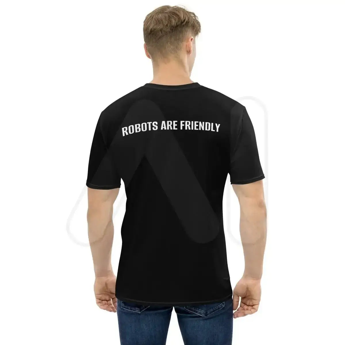 All-Over Print ROBOTS ARE FRIENDLY T-Shirt (men)