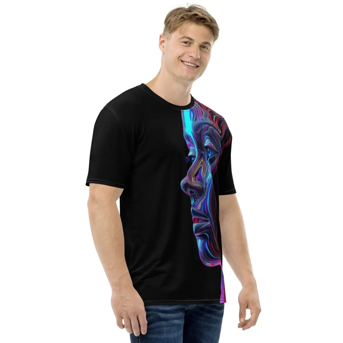 All-Over Print Soap Bubble Woman T-Shirt (men)