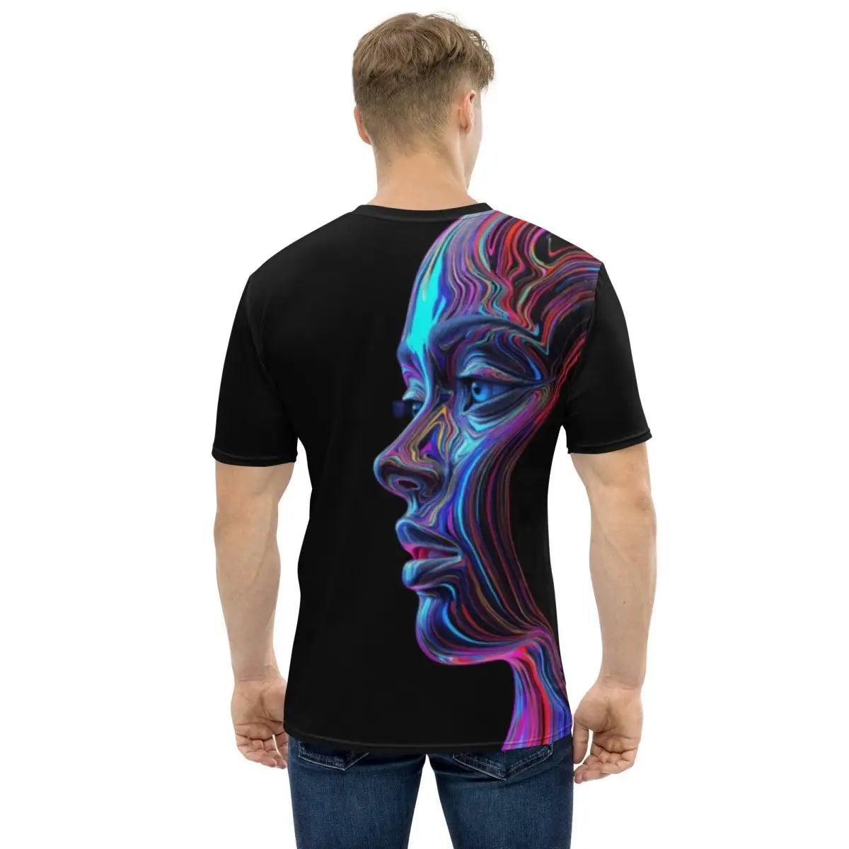 All-Over Print Soap Bubble Woman T-Shirt (men)