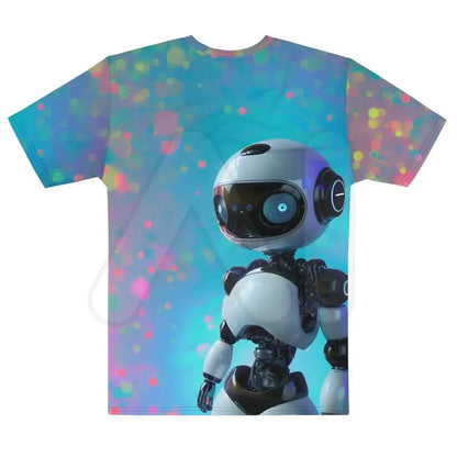 All-Over Print Social Robot Hero T-Shirt (men)