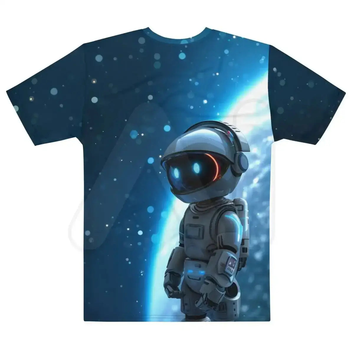 All-Over Print Space Robot Hero T-Shirt (men)