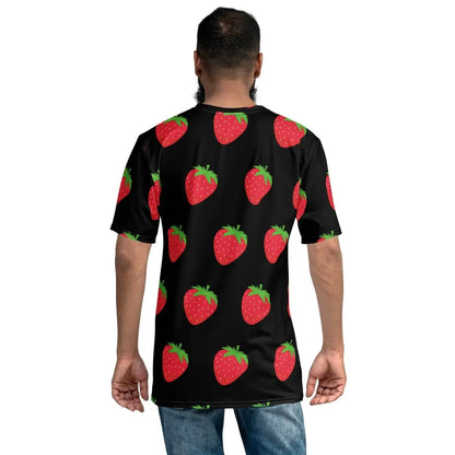 All-Over Print sus-column-r Strawberries T-Shirt (men)