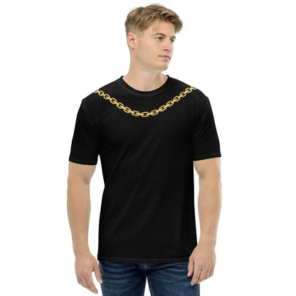 All-Over Print Tech Bro Necklace T-Shirt (men)