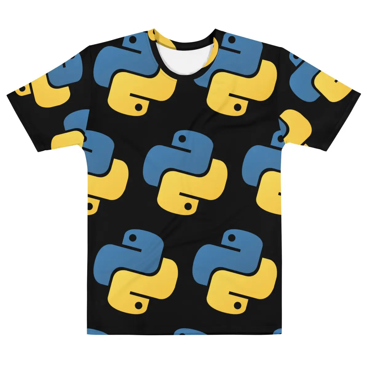 All-Over Print Tilted Python Icon T-Shirt (men) - M