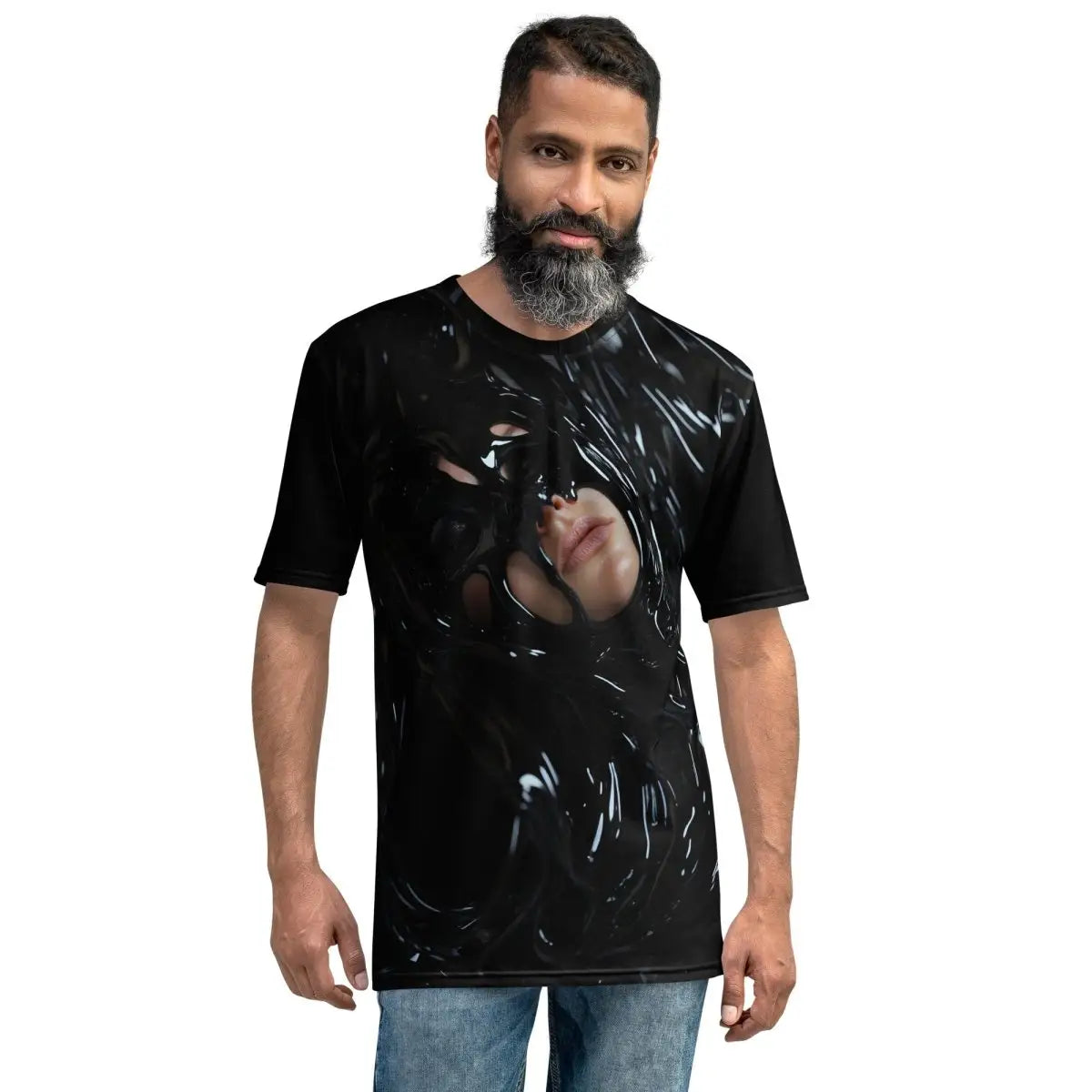 All-Over Print Woman Entangled in the Black Matrix T-Shirt (men)