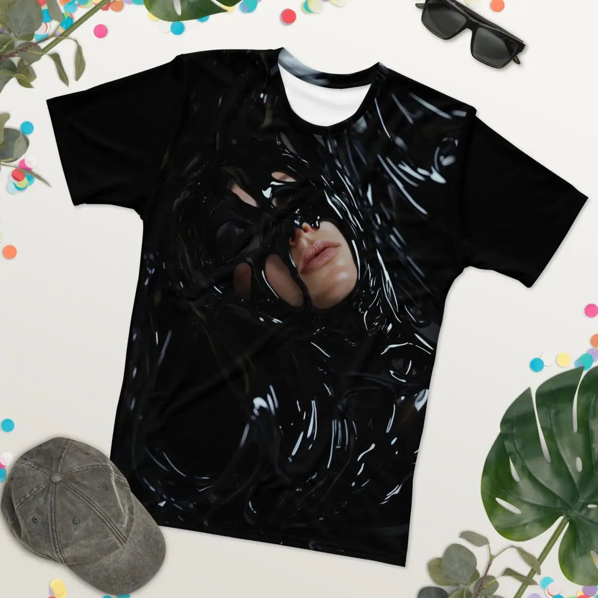 All-Over Print Woman Entangled in the Black Matrix T-Shirt (men)