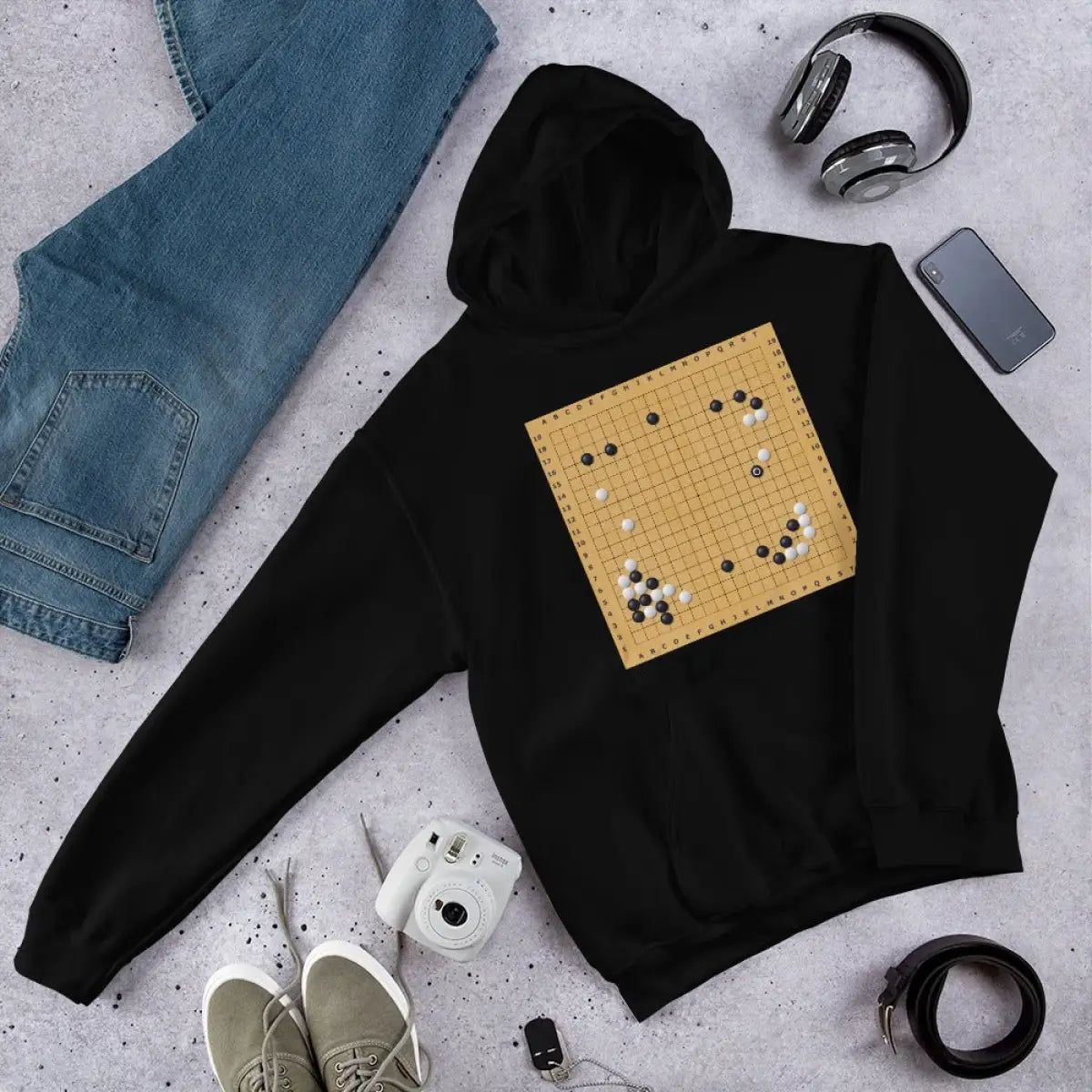 AlphaGo vs Lee Sedol Game 2 Move 37 Hoodie (unisex)