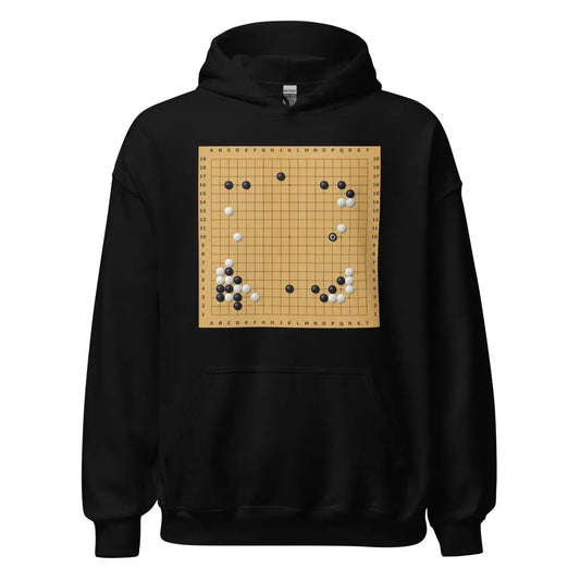 AlphaGo vs Lee Sedol Game 2 Move 37 Hoodie (unisex) - Black / M