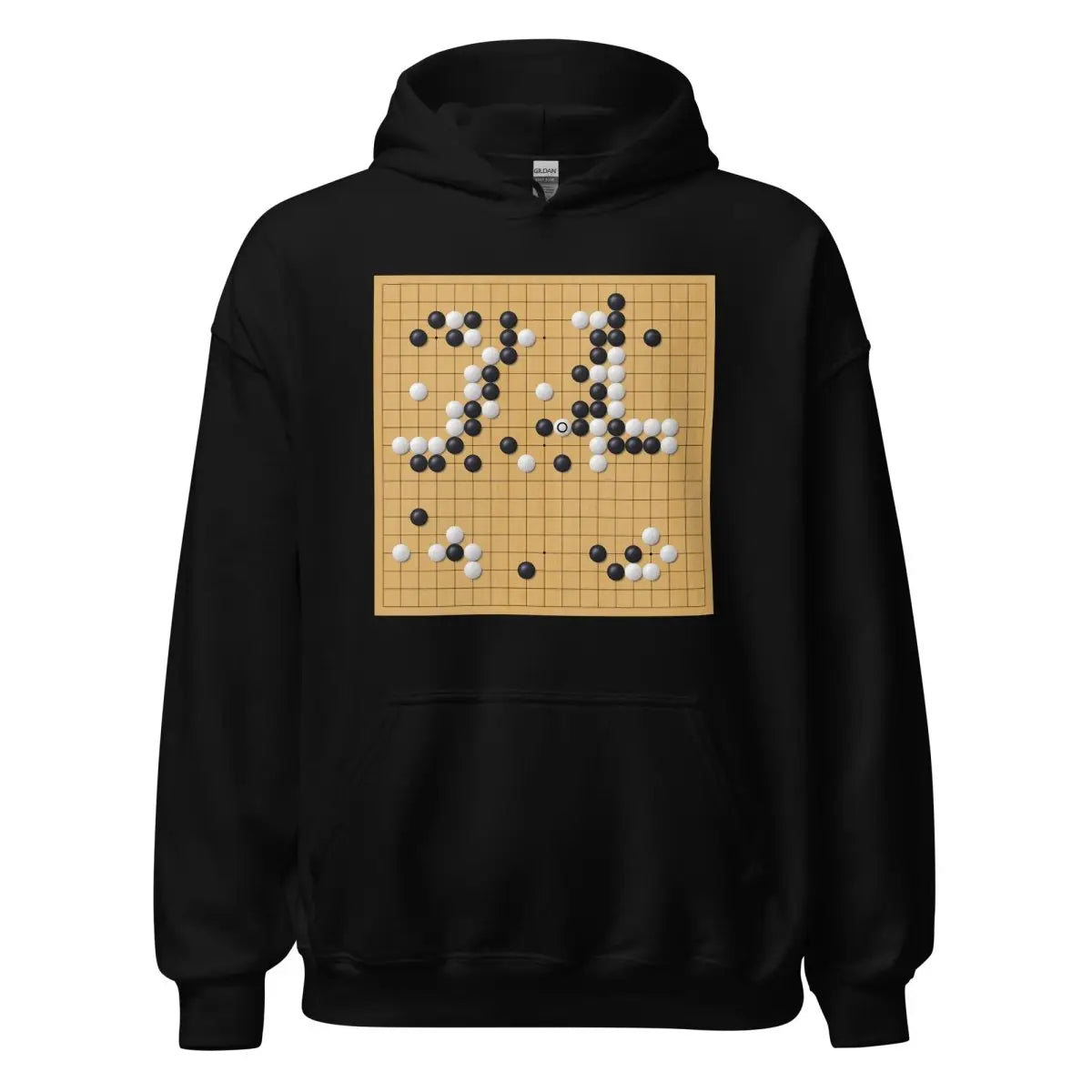 AlphaGo vs Lee Sedol Game 4 ’Good Move’ 78 Hoodie (unisex) - Black / M