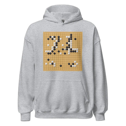 AlphaGo vs Lee Sedol Game 4 ’Good Move’ 78 Hoodie (unisex) - Sport Grey / M