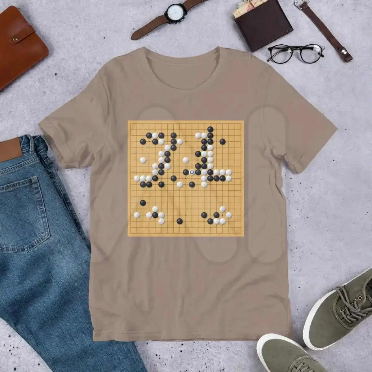 AlphaGo vs Lee Sedol Game 4 ’Good Move’ 78 T-Shirt (unisex)