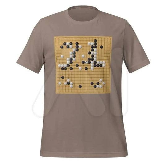 AlphaGo vs Lee Sedol Game 4 ’Good Move’ 78 T-Shirt (unisex) - Pebble / M