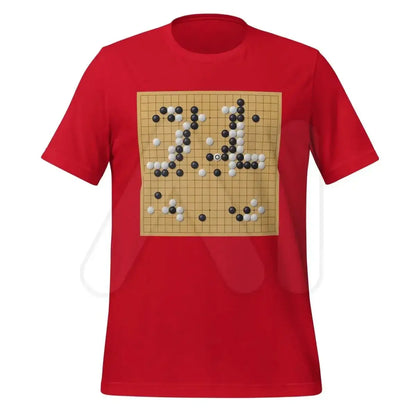 AlphaGo vs Lee Sedol Game 4 ’Good Move’ 78 T-Shirt (unisex) - Red / M