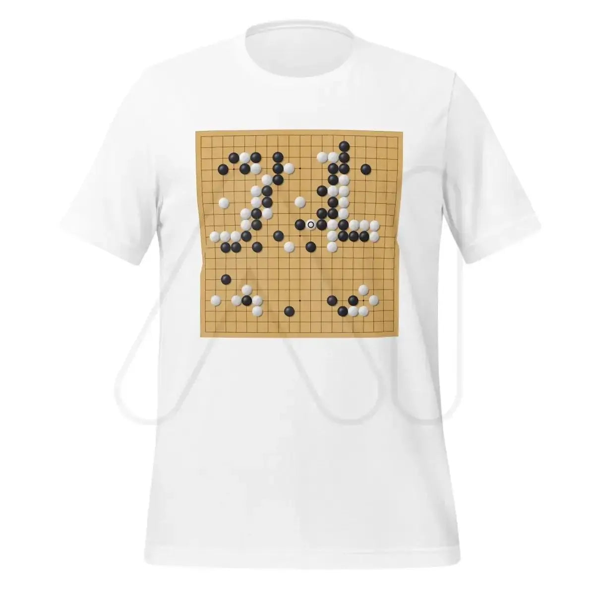 AlphaGo vs Lee Sedol Game 4 ’Good Move’ 78 T-Shirt (unisex) - White / M