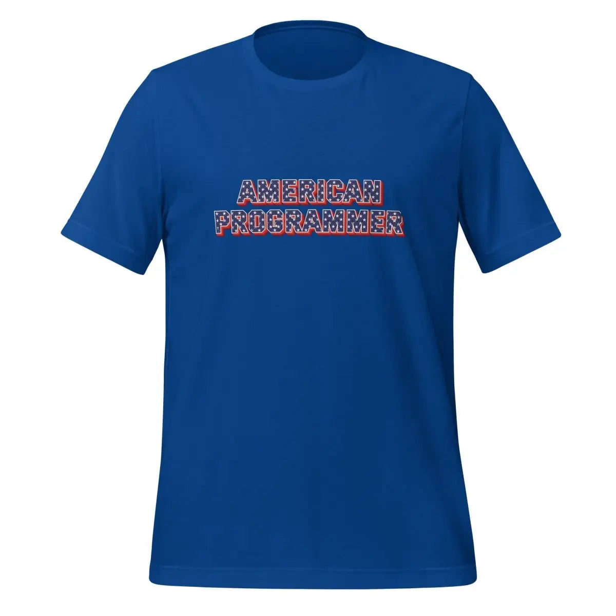 AMERICAN PROGRAMMER T-Shirt (unisex) - True Royal / M