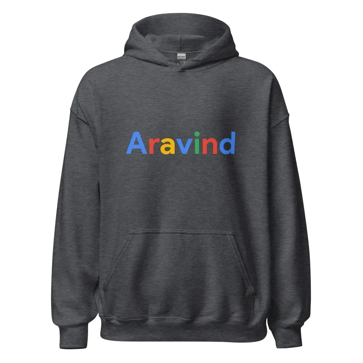 Aravind Search Logo Hoodie (unisex) - Dark Heather / M