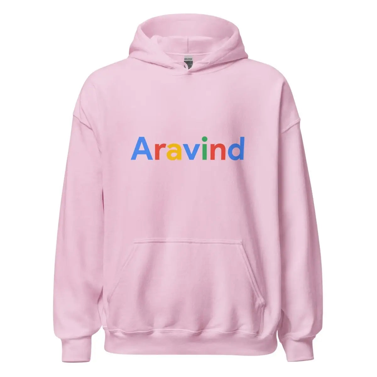 Aravind Search Logo Hoodie (unisex) - Light Pink / M