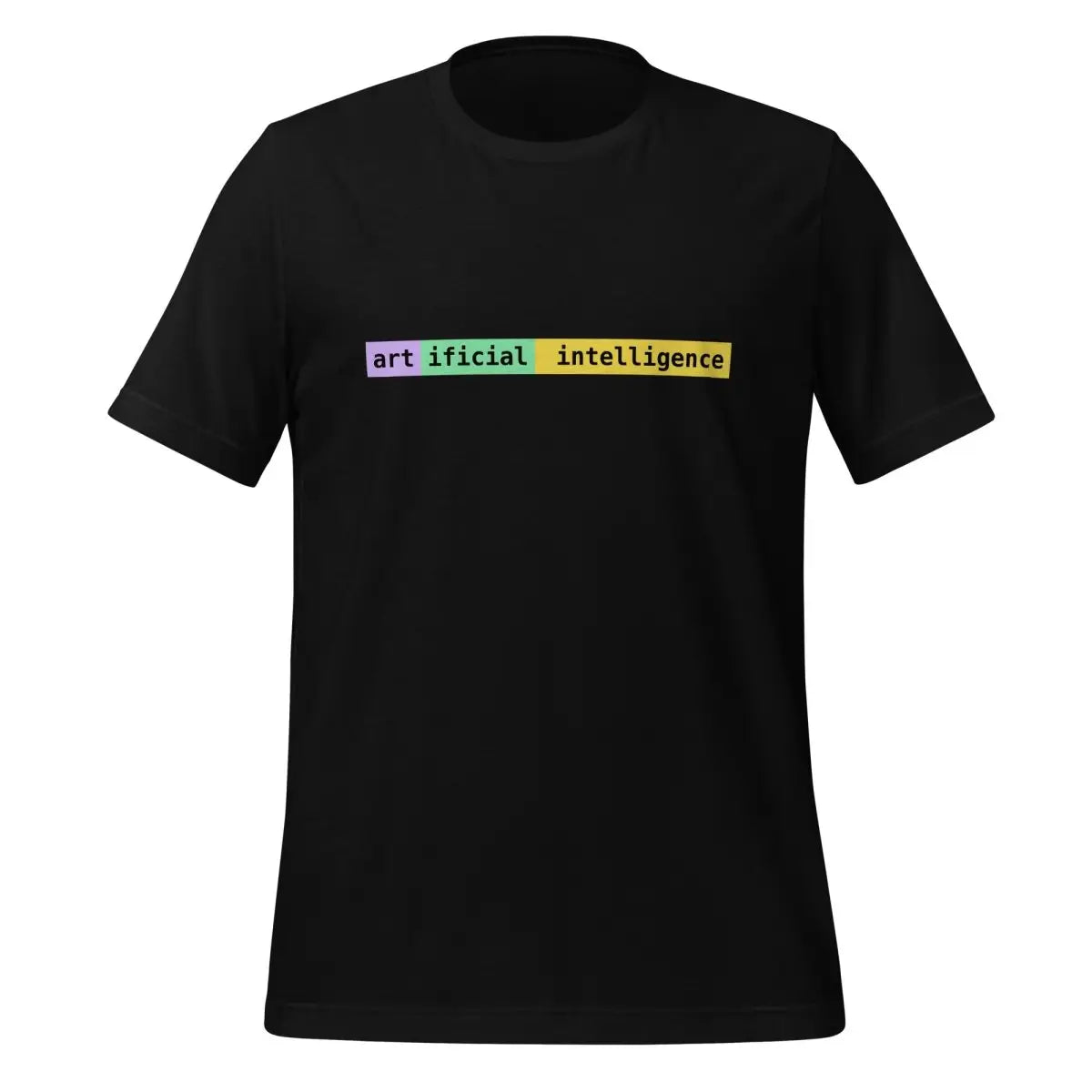 artificial intelligence Tokens T-Shirt (unisex) - Black / M