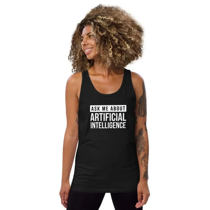 Ask Me About Artificial Intelligence Tank Top