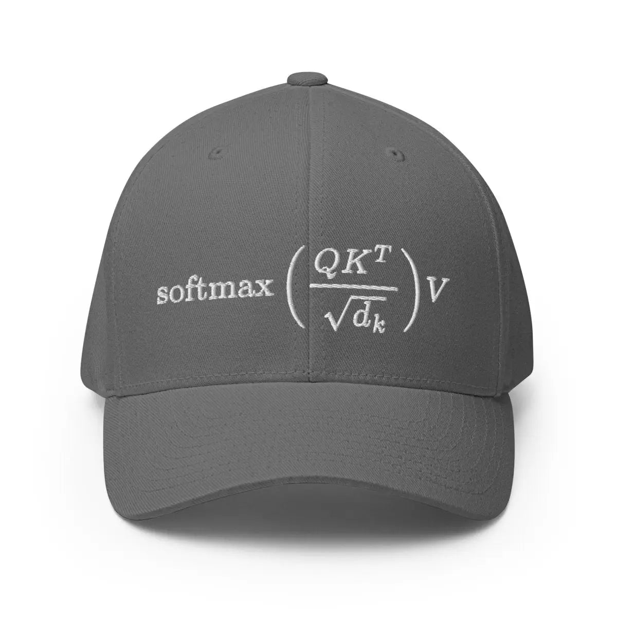 Attention is All You Need Closed-Back Baseball Cap - Grey / S/M