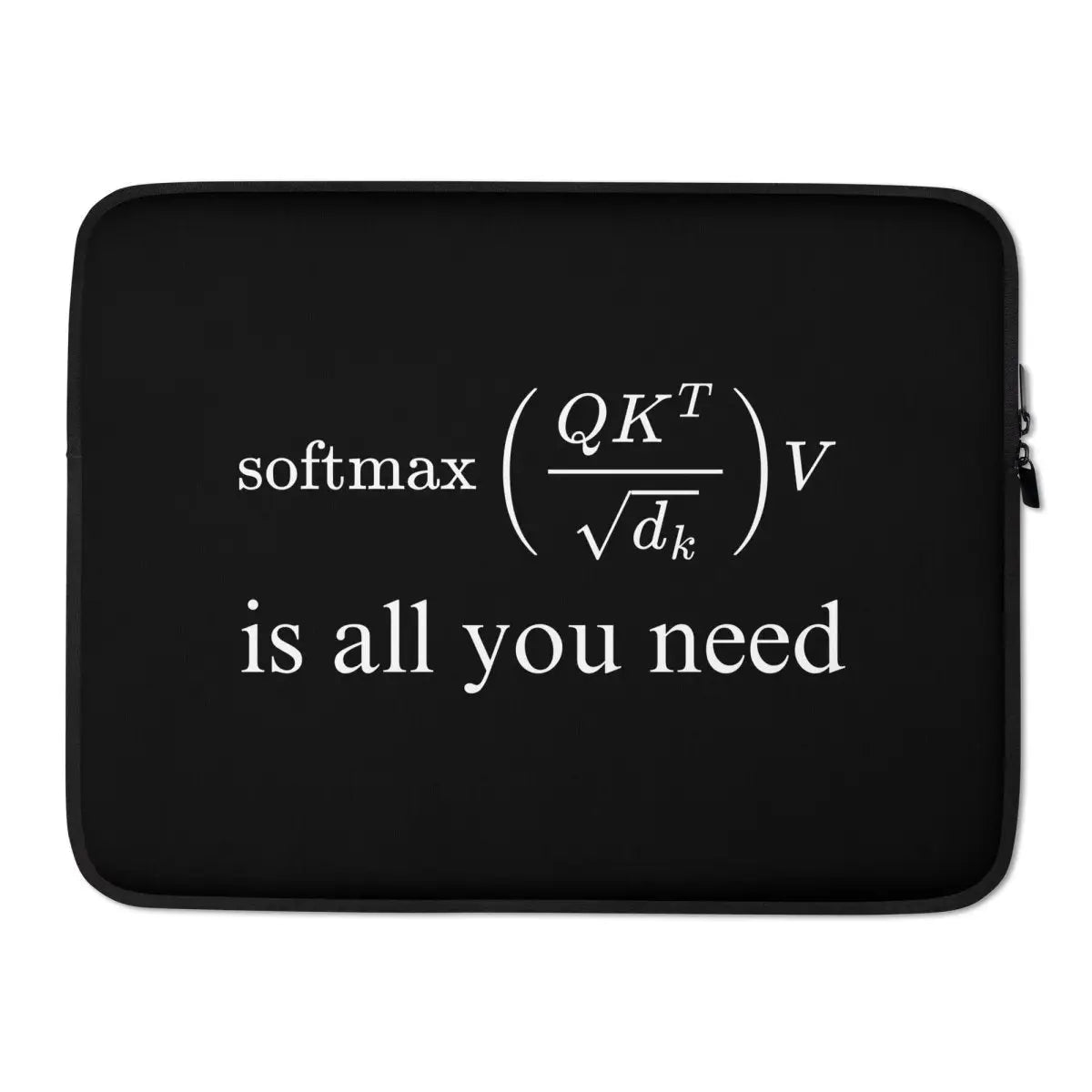 Attention is All You Need Laptop Sleeve - 15″