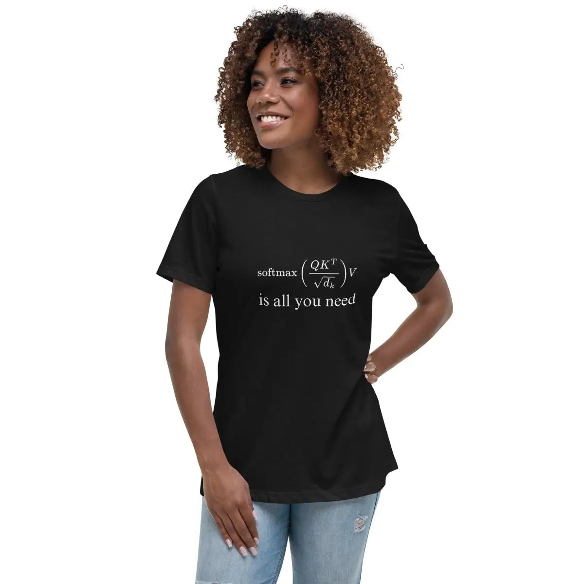 Attention is All You Need Relaxed T-Shirt (women)