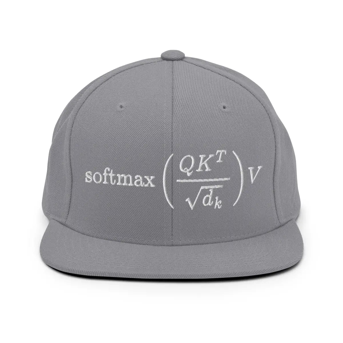 Attention is All You Need Snapback Cap - Silver