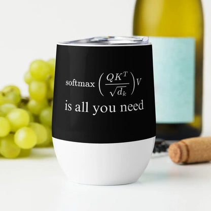 Attention is All You Need Wine Tumbler 2