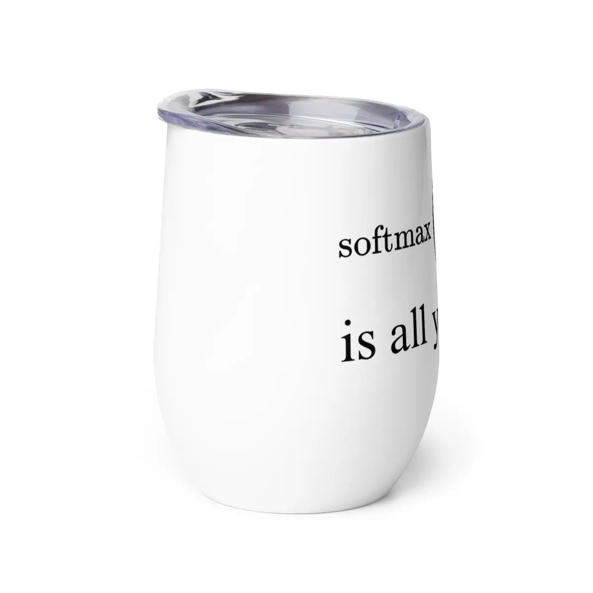 Attention is All You Need Wine Tumbler