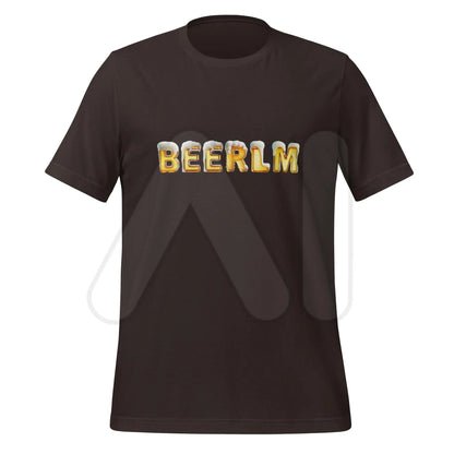 BeerLM - Beer Language Model T-Shirt (unisex) - Brown / M