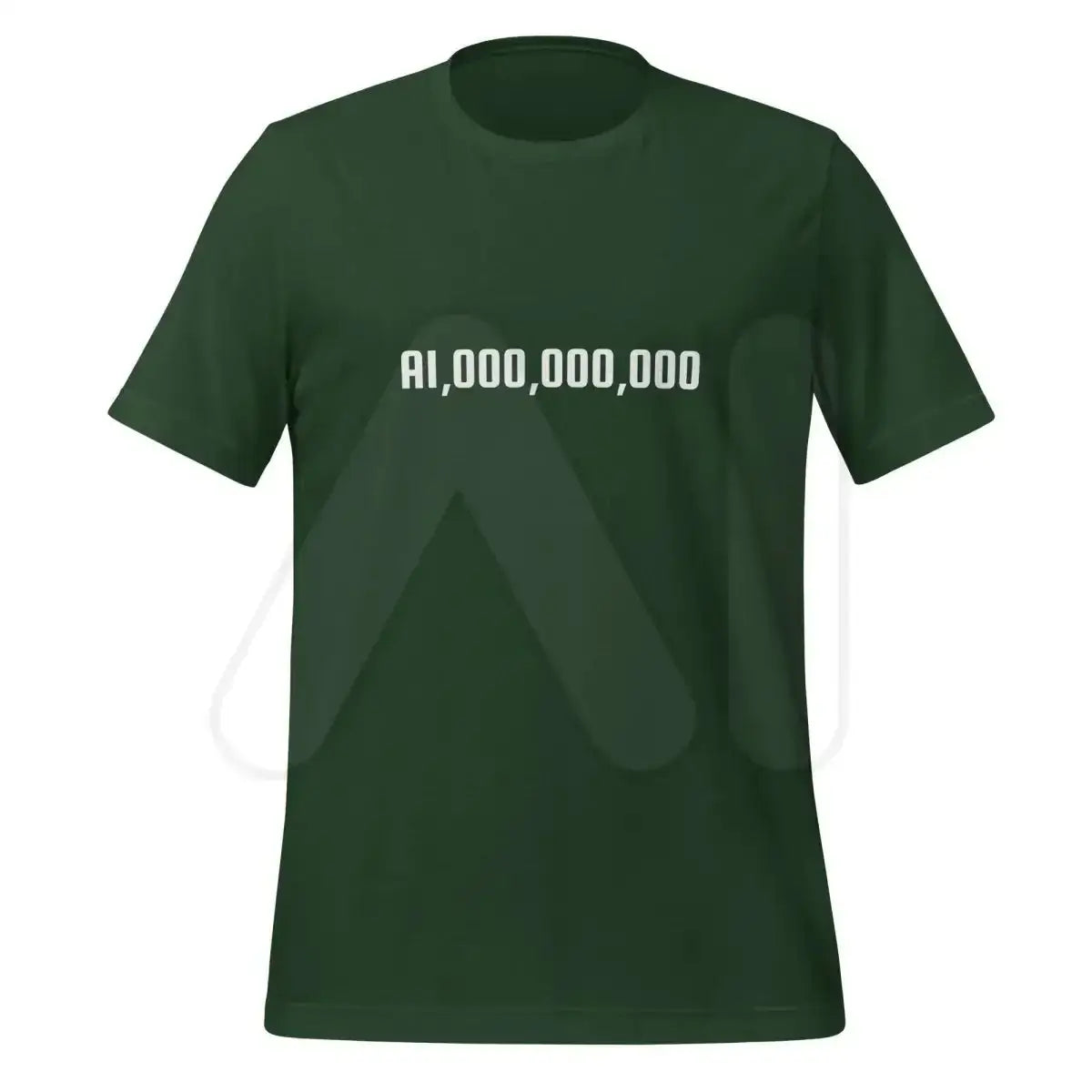 The Ai Billion T-shirt (unisex) Forest / m.