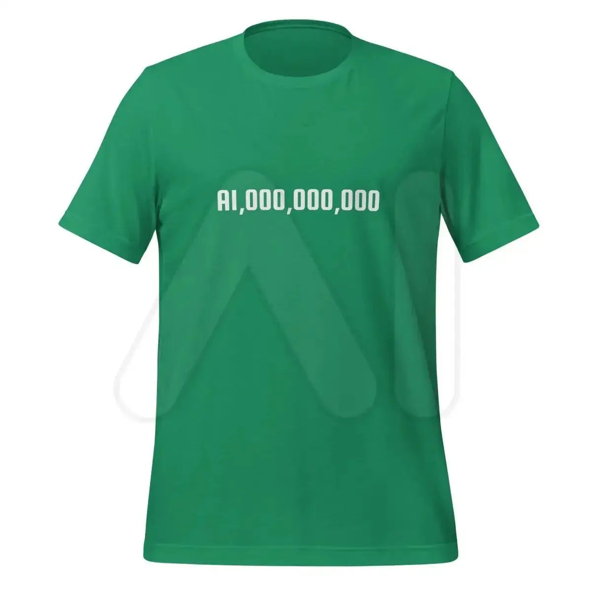 AI Billion T-Shirt (unisex) - Kelly / M