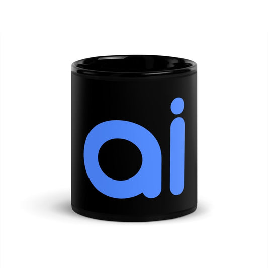 ai Black Glossy Mug - 11 oz - AI Store