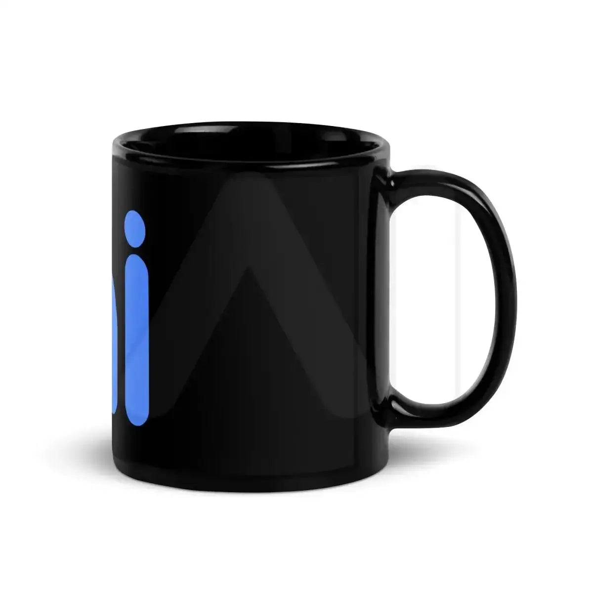 ai Black Glossy Mug