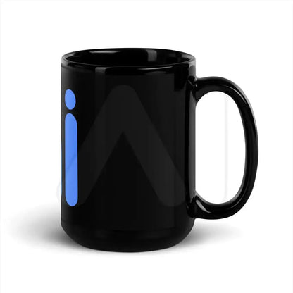 ai Black Glossy Mug