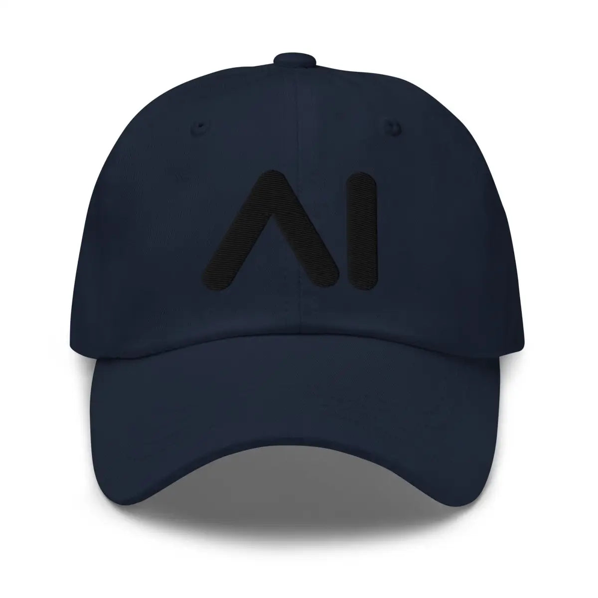 AI Black Logo Cap - Navy