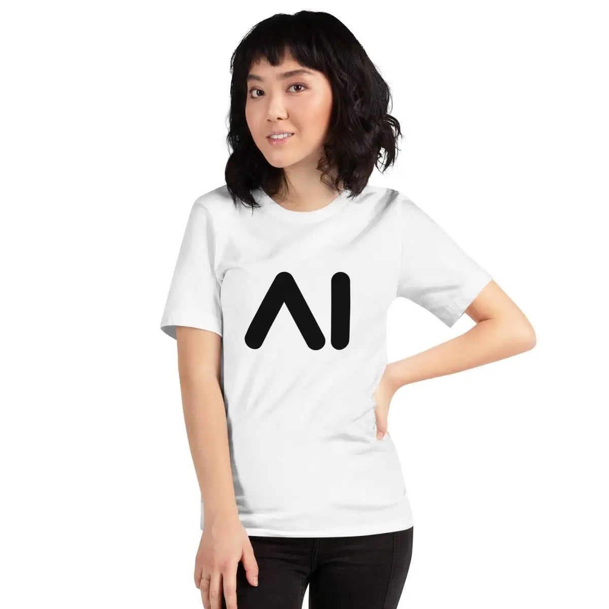 AI Black Logo T-Shirt (unisex)