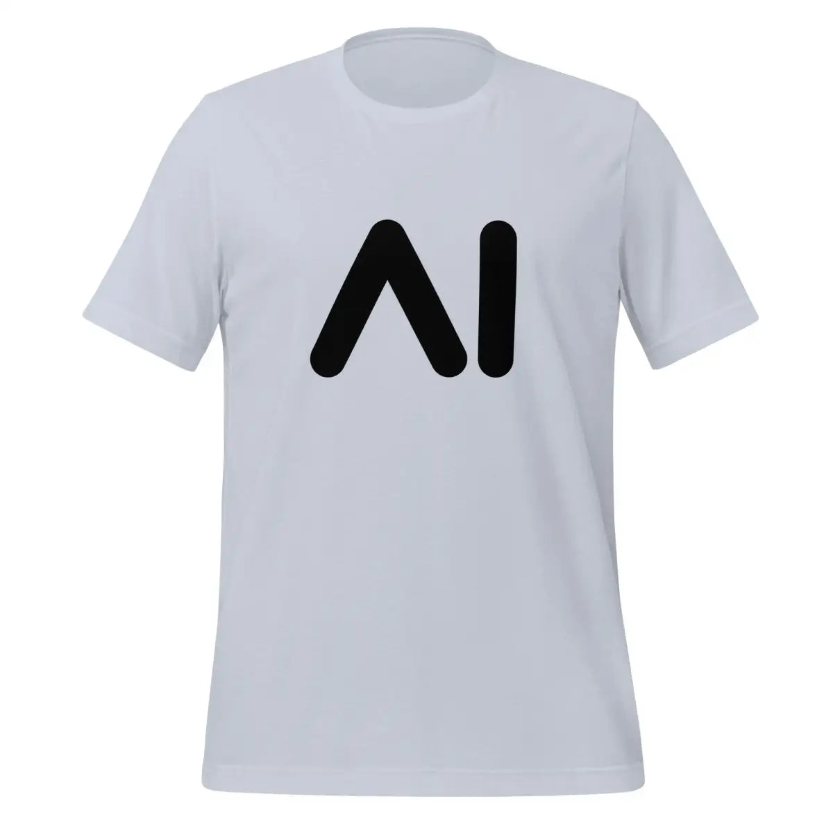 AI Black Logo T-Shirt (unisex) - Light Blue / M