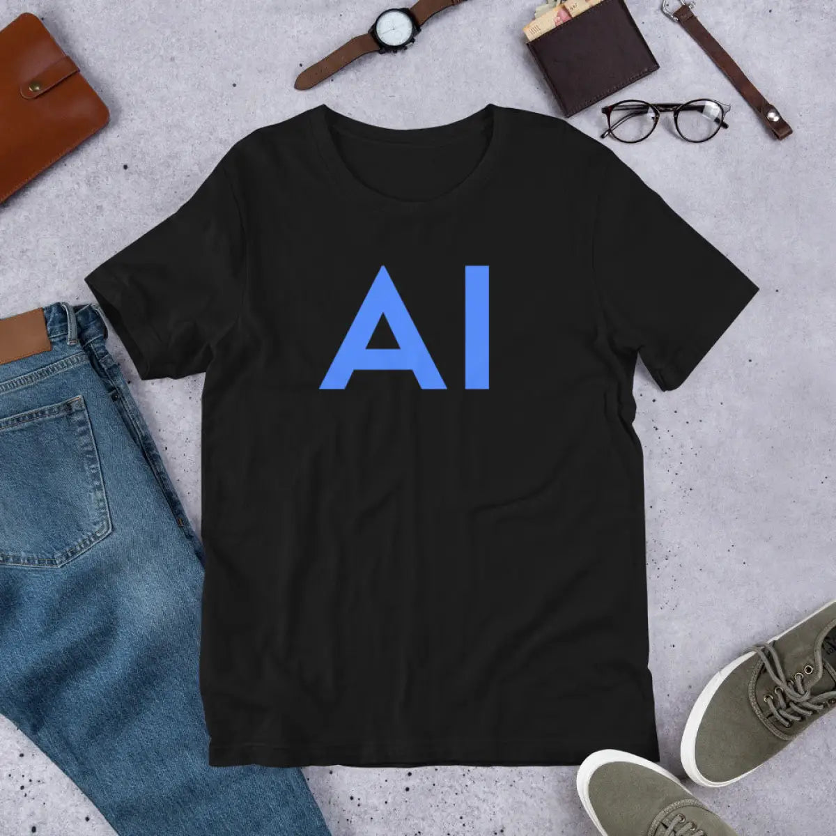 AI Blue T-Shirt (unisex)