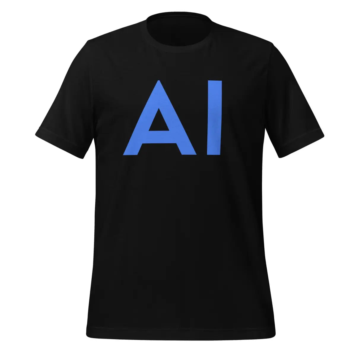 AI Blue T-Shirt (unisex) - Black / M